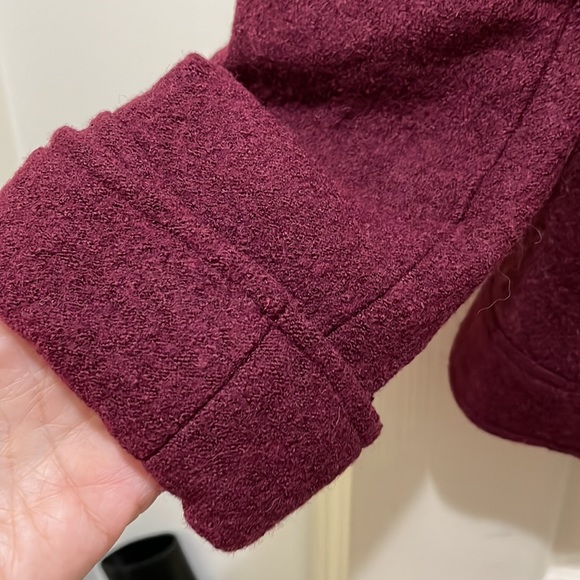 Dells Spiga burgundy color jacket (sz m) - Picture 6 of 9